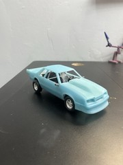 1985 fox body drag body Resin printed BODY, HOOD, and SPOILER!