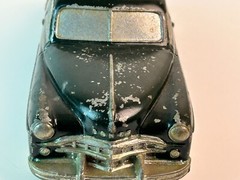National Products Pot Metal 1949 Dodge Promo Car with Base Plate