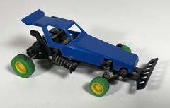 Vintage Monogram Make & Play Pull Back Motor Stunt Buggy Tom Cat Built W Box