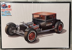 AMT 1/25 1925 Ford Model T Chopped Coupe Customizing Car 2 Kits in 1 bx AMT1167