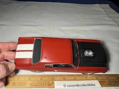 Vint 1980’s Plastic Model Kit 1970 Chevrolet Chevelle SS Built Revell Kit Maroon