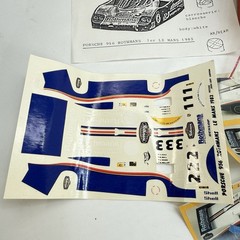 Starter 1:43 Scale Resin Almost Complete Porsche 956 Rothmans LeMans 1983