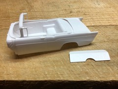 1957 Chevy Spirit Of ’57 Body, Int Cup, Firewall, 1/25 MPC. (Free USA Shipping)