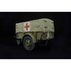Miniart #35443 1/35 G-518 US 1t Cargo Trailer w/Canvas Ben Hur