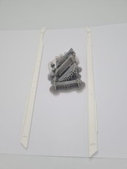 1/25 White WB-Series Sleeper Cab Full Resin Kit with Diesel Engine Included