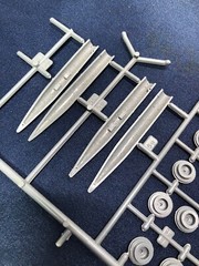 Various Model Military Tools & Parts. Unsure Of Exactly What It Is