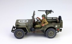 ProBuilt Model US Army Jeep Willys MB 1/4-Ton 4×4 1/35 Scaled Ratio, World War 2