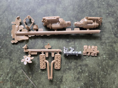 1939/1940 Ford Sedan AMT ERTL 1/25 Scale Flathead V8 Engine Parts STK F91