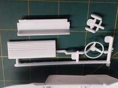 66 1966 Mustang 1/24 Carrol Shelby GT 350H Hertz Interior Tub Bucket Seat Dash