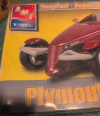 AMT ERTL PLYMOUTH PROWLER CAR MODEL FACTORY SEALED MINT 1:25 hotrod Chrysler