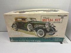 1/18 HUBLEY CLASSIC METAL KIT 1932 MODEL SJ DUESENBERG 150 PARTS