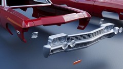 1/25 resin 3d printed 1968 Chevy Impala by Andrey Bezrodny