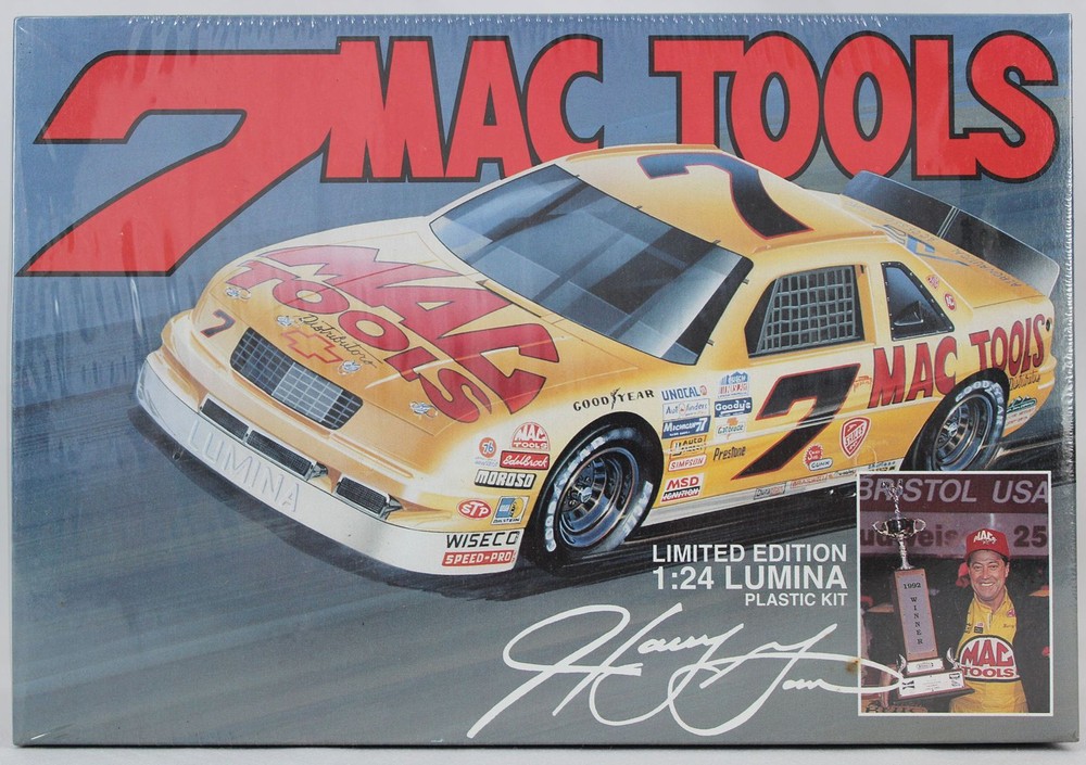 Monogram 1993 HG124 Mac Tools Limited Edition #7 Harry Grant Lumina 1:24 SEALED
