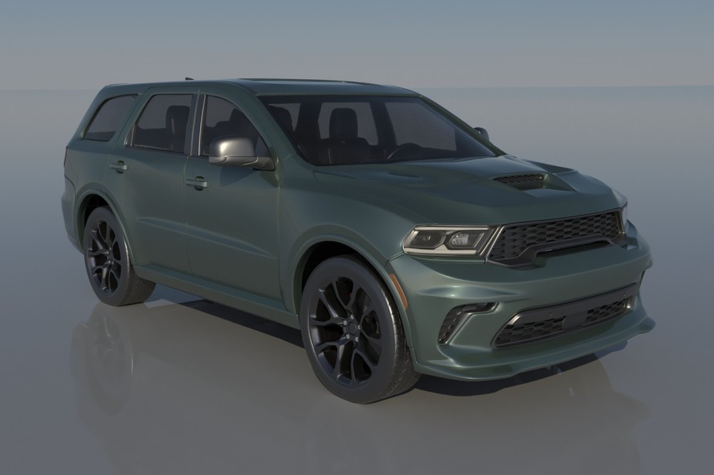 ABS-LIKE RESIN 3D PRINTED 1/25 2021-24 DODGE DURANGO SRT KIT