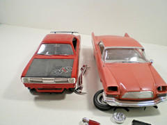 JUNK YARD LOT OF TWO BUILT-UP MOPARS FOR PARTS OR RESTORATION L@@K!