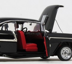 1955 CUSTOM STREET ROD 1/25 scale Atlantis mint in sealed box ROUTE 66 SERIES