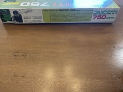 Protar Ducati 750 Sport 1:9 Plastic Motorcycle Model Kit Unassembled