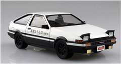 Aoshima 1/24 Initial D Kit Takumi AE86 Trueno Vol.1 Specifications Japan 5327