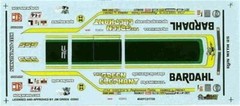 Slixx 1720 Bardahl/The Green Elephant Vega F/C-R Bruins 1/25 Drag decal