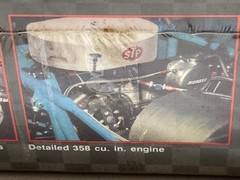 AMT ERTL RICHARD PETTY STP Grand Prix 6728 Vintage Model Car Kit 1:25 Sealed