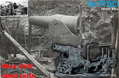 WIP3D 1/72 Howitzer 280C Short Barrel
