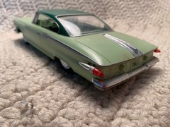 Lot Of 2 Vintage Johan 1961 Rare Green Mopar Car Models Plymouth & Dodge Coupes