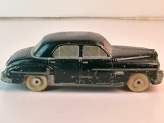 National Products Pot Metal 1949 Dodge Promo Car with Base Plate