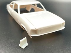 Chevy Nova SS Rally Concours 3D Printed Grille for 1:25 MPC Model Kit
