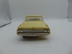 Vintage 1962 Ford Galaxie 500 Dealer Promo Model Parts Car Missing Wheel