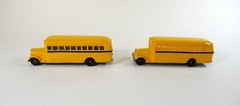 New! SMC-862 1940’s White School Bus HO-1/87 Scale Clear Resin Kit