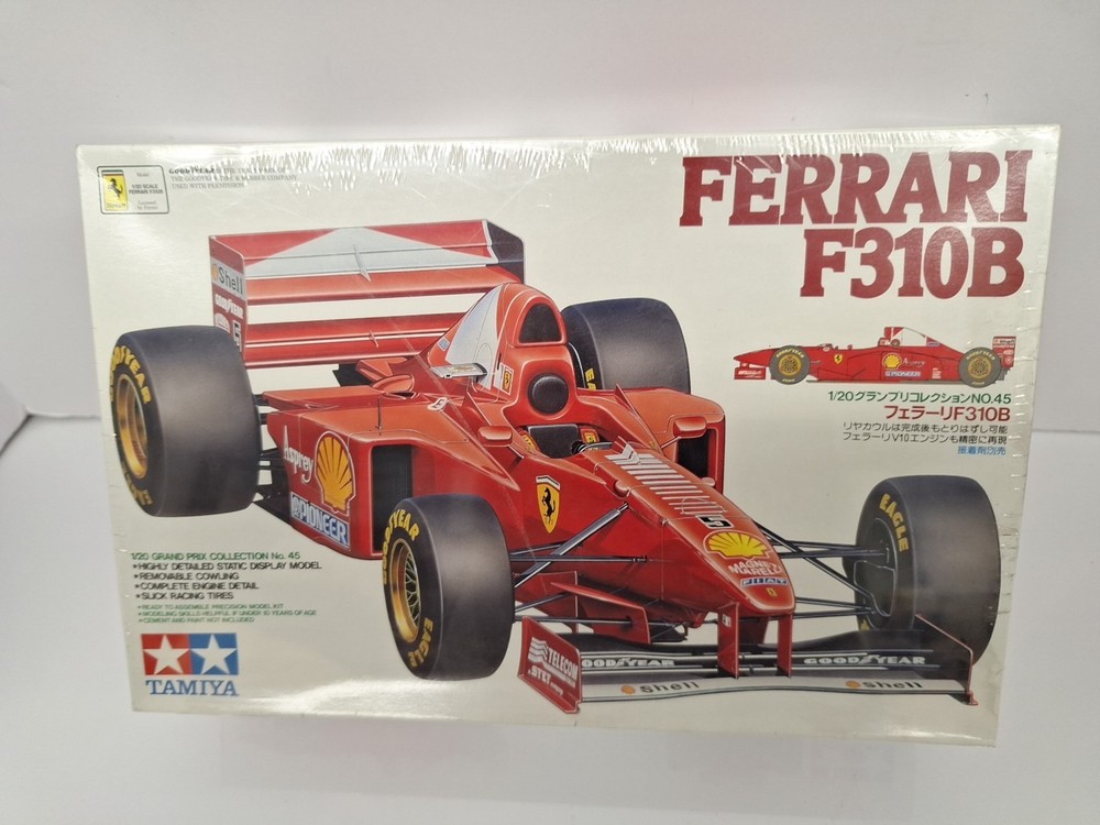 Tamiya 1/20 Ferrari F310B 1997 F-1 Gran Prix Series No. 45 Model Sealed Kit