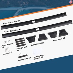 Wonderdriver Roof Rack Cross Bars Compatible with Honda Pilot 2016-2022 with