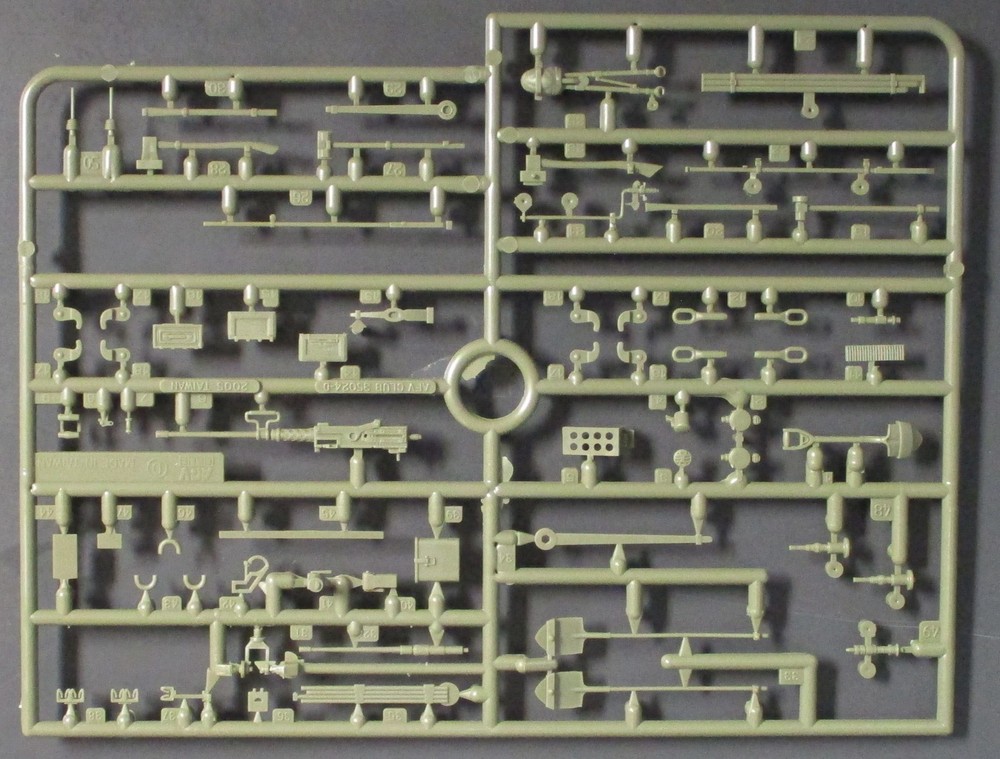 AFV Club 1/35th Scale British M24 Chaffee – Parts Tree D from Kit No. AF35210