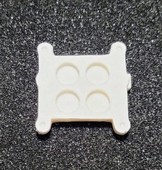 1/8th resin Single 4 barrel carburetor Spacer big deuce Revell monogram 1/8