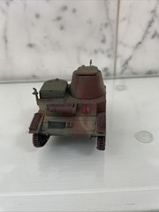 BUILT Polish Tankette TKS 20 mm gun – 1/35 – PAINTED DETAILED GR2