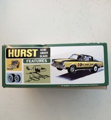 Hurst Hemi Under Glass Barracuda Drag Car Super Boss Funny car 1/25 AMT