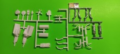 Gremlin Modified Stocker 1/25 AMT 427 Chevy Engine Stahl Headers M/T Valve Cover