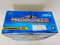 New Rare Magna Wheels GM Hummer H2 Magnetic 3D Model Kit #28178 NIB 1:18 Scale