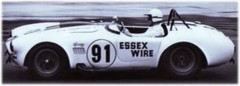 #91 Carroll Shelby Essex Wire Cobra 1965 1/24th – 1/25th Scale Decals