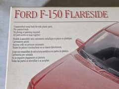 Vintage 1/24 TESTORS FORD F-150 FLARESIDE METAL BODY No. 183 MIB UNASSEMBLED ’96
