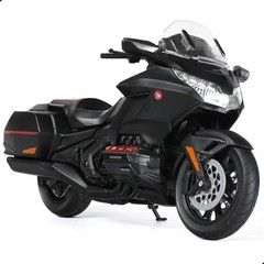 Goldwing Motorcycle Mini Model 1:12 – Alloy, Gray, for Gift