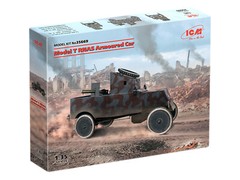 ICM 35669 – Model T RNAS Armoured Car – 1:35 Scale Plastic Model Kit