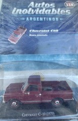 UNUSED CHEVROLET C-10 1970 SCALE DIECAST MODEL 1:43 BROCHURE & BUBBLE