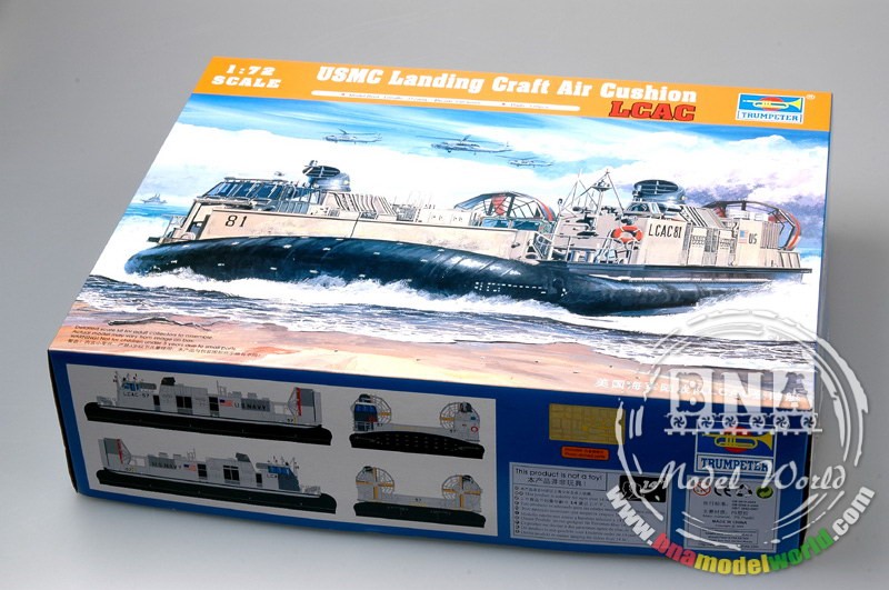 Trumpeter Models 1/72 USMC Landing Craft Air Cushion (LCAC)