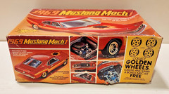 MPC 1969 Mustang Mach 1 Model Kit 1:25 1-0731 New OPEN Box 1984