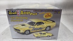 Revell ’69 Mustang Fastback Amigo Pack Model Car Kit NEW SEALED