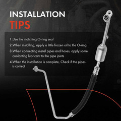 A/C Discharge Line Hose Assembly Compatible with Cadillac, Chevrolet, GMC Models