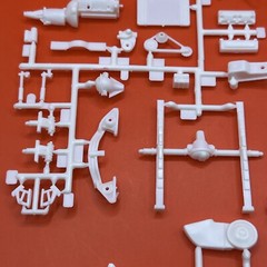 1968 Camaro Z/28 AMT Hood Wheels Engine Trans Headers Model Parts 1:25 New 10