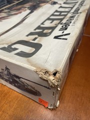 Panther G – 1/24 Scale Bandai Assembly & Paint Started, Rough Box, Please Read