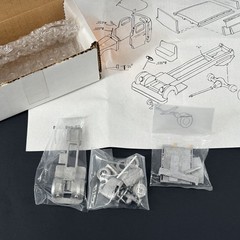 ON-TRAK Model Products 1947 International KB Dump Truck Kit Unassembled Metal